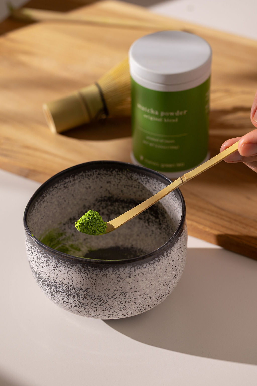 Light Bamboo Scoop