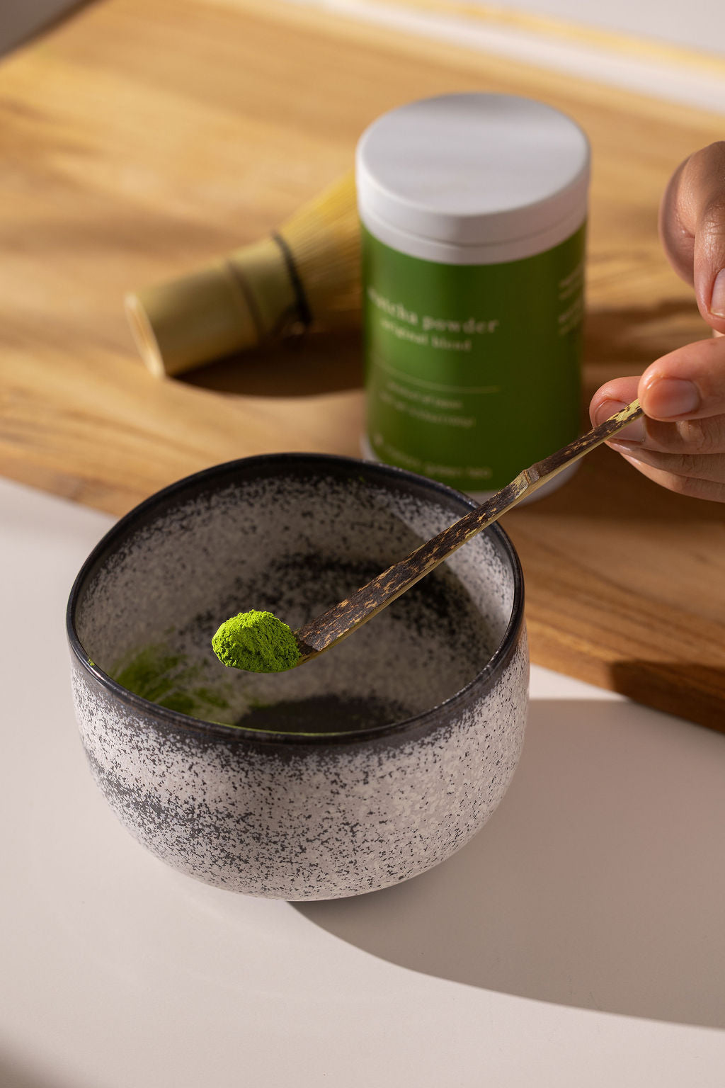 Dark Bamboo Scoop